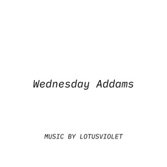 Wednesday Addams