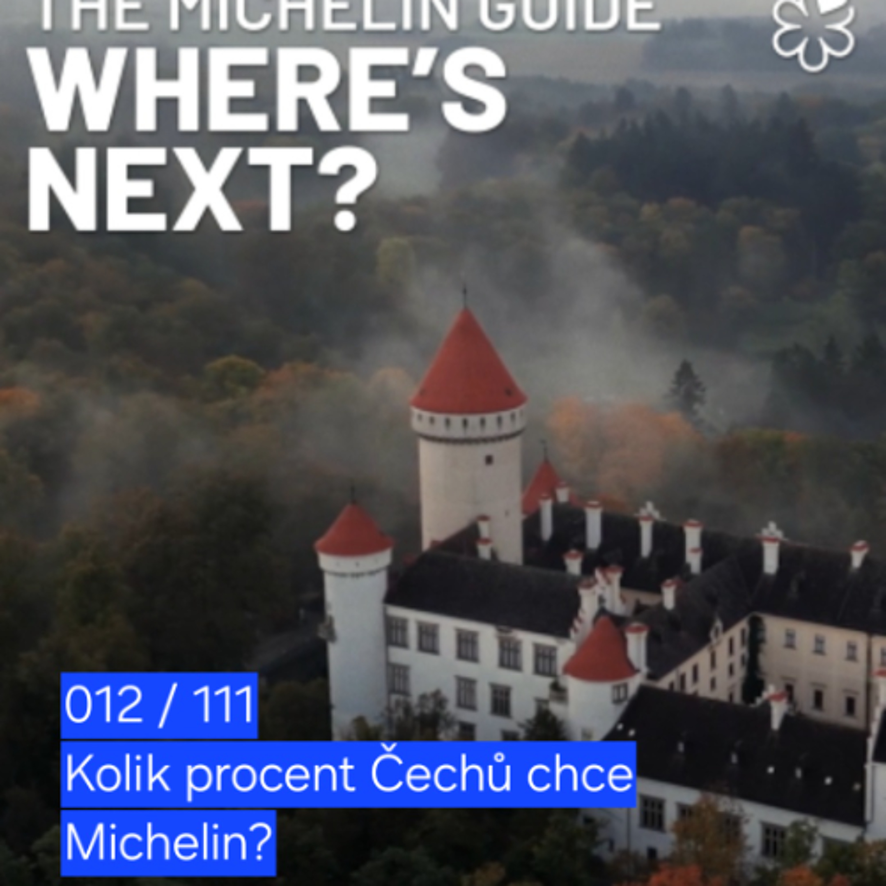 012 kolik procent Čechů chce Michelin?