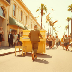 🎶 _Here He Comes Playing the Piano_