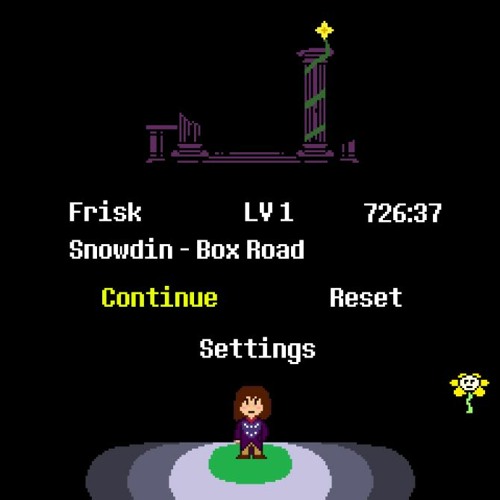 [FracturedTale] SAVE Screen (Post Chara)