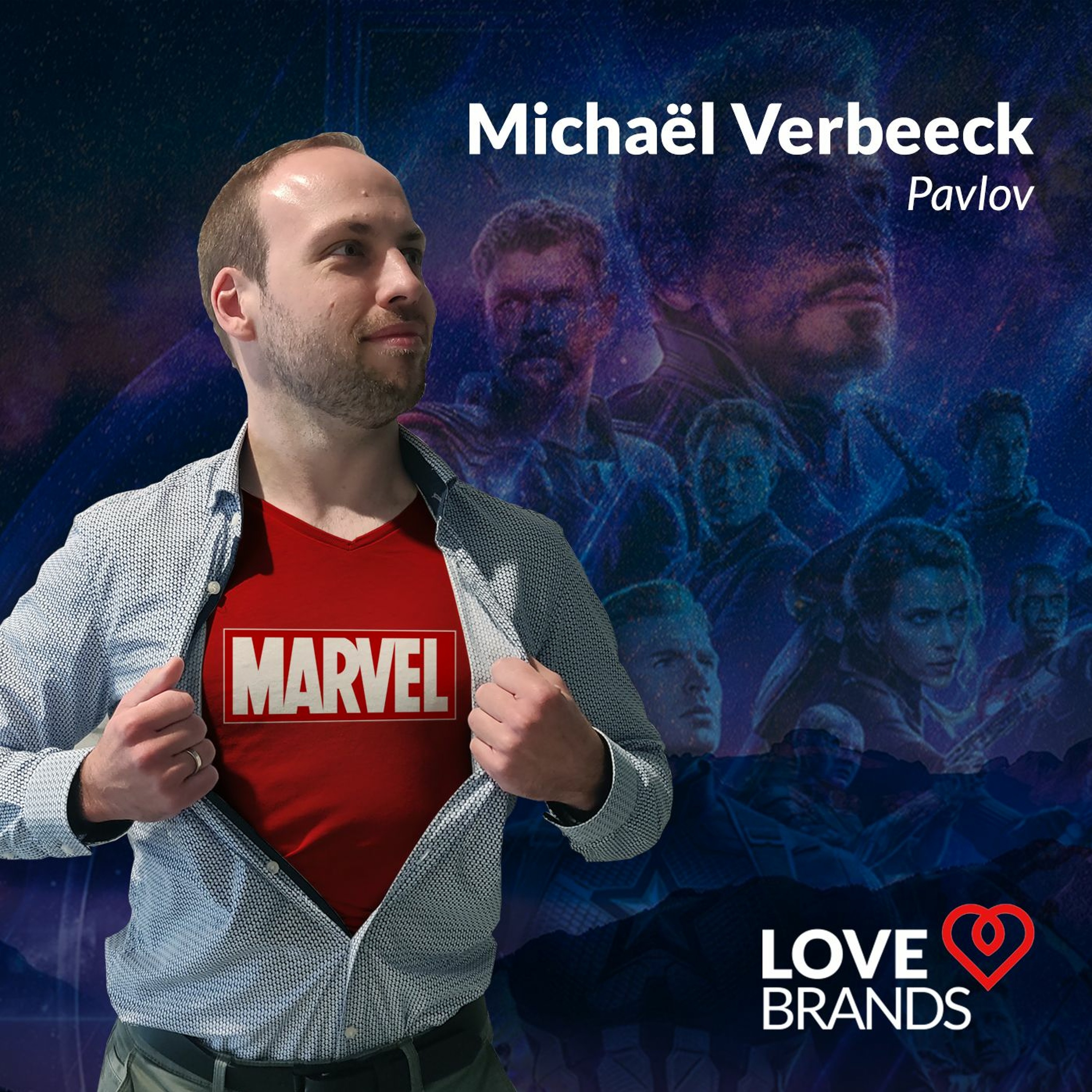 LoveBrands S1:E7 - Marvel met Michaël Verbeeck episode artwork