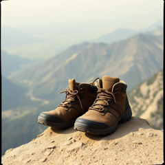 Old Hiking Boots