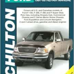 GET EPUB 🗸 Ford Pick-ups, Expedition, and Navigator, 1997-00 (Chilton's Total Car Ca