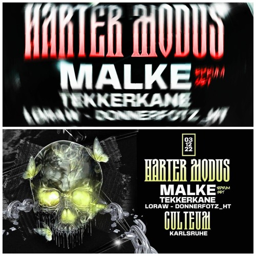 DONNERFOTZ HT @ HARTER MODUS W. MALKE+ LIVE E-DRUM [03.12.22 CULTEUM KARLSRUHE]