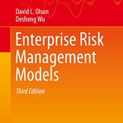 ACCESS EPUB 📕 Enterprise Risk Management Models (Springer Texts in Business and Econ