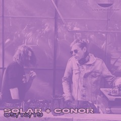 Conor B2B Solar at Dusk Camp