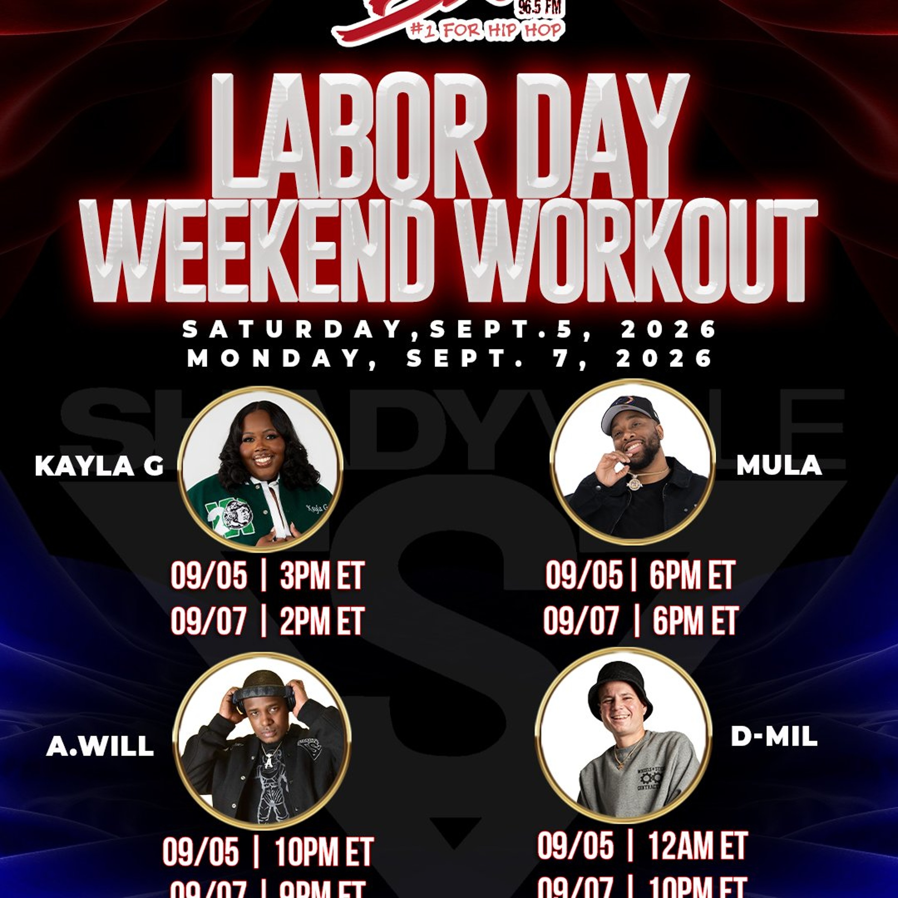 Labor Day Mix Weekend (B96 Louisville)