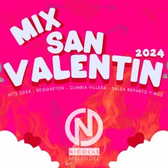 MIX SAN VALETIN 2024 (Buscando Money, Una Foto Remix, Luna, Yeri Mua, El Chulo)