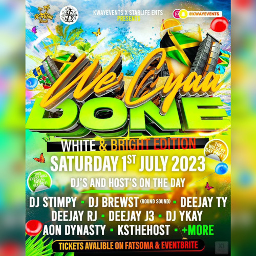 WE CYAN DONE LIVE AUDIO MIX FT FAV,KWAY & MORE( MIXED BY DEEJAY J3)