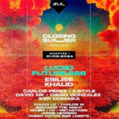 Jorge Herrero. Closing Summer ZUL. 31/08/2024