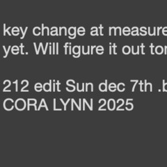 212 edit Sun dec 7th