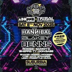 Blakey x Hannibal w/ MC Moobsie - TDS x ADHDNB Live!