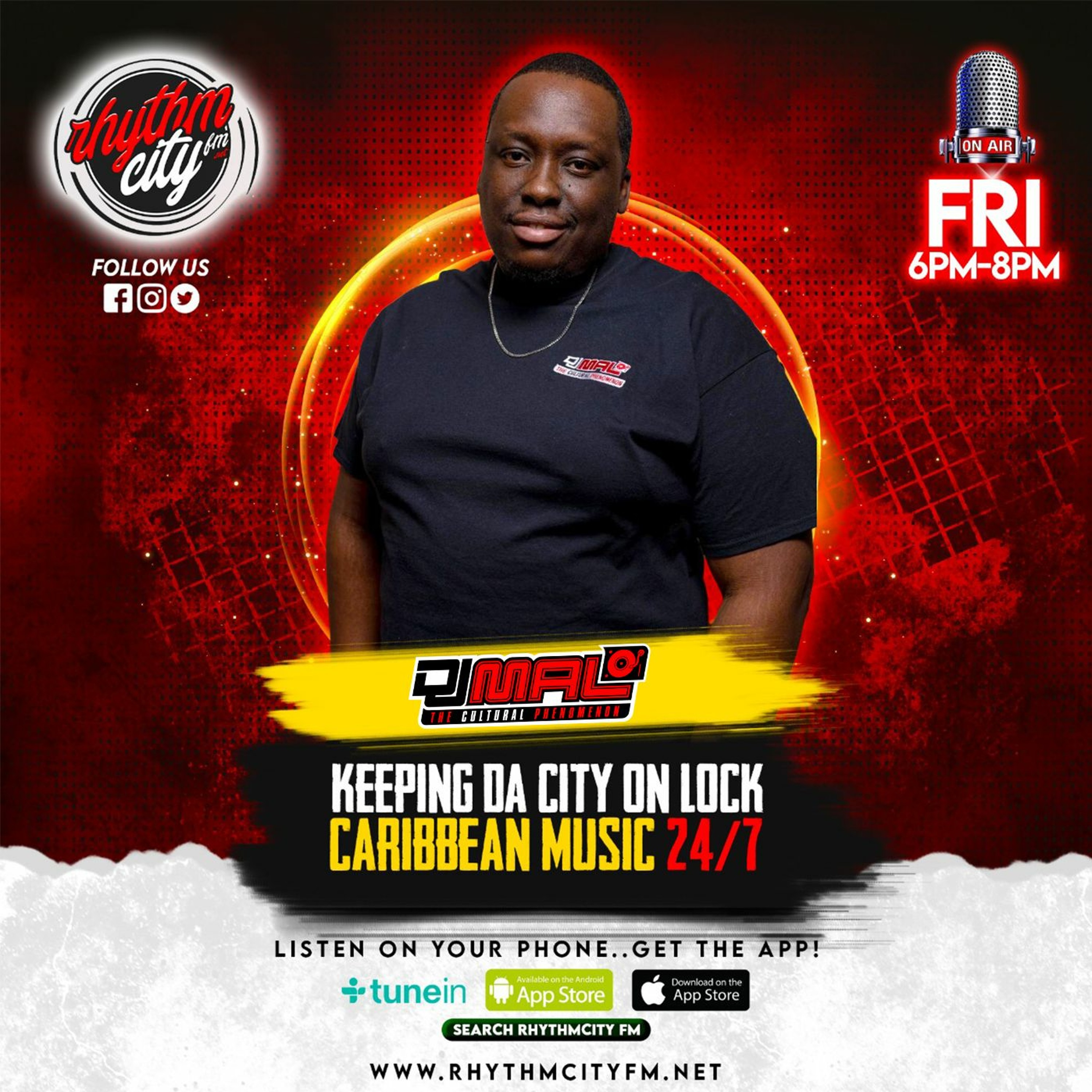 DJ MAL LIVE ON RHYTHMCITYFM ALL MIX WEEKEND