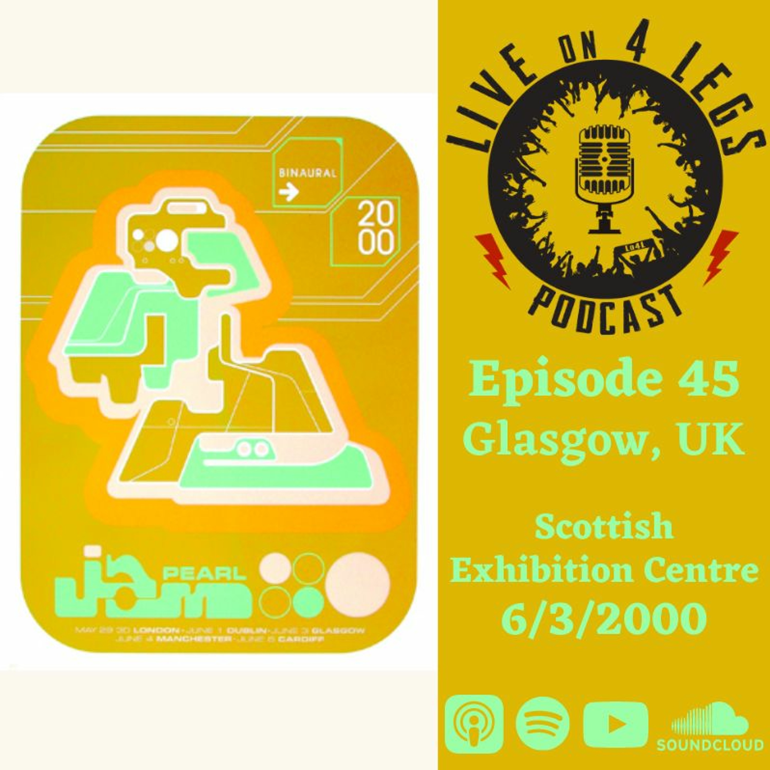 Live On 4 Legs: Pearl Jam Podcast