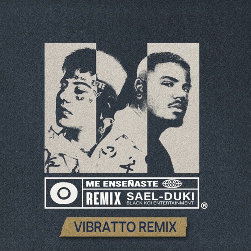 Sael x Duki - Me Enseñaste (Vibratto Remix)