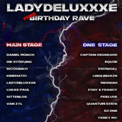 LadydeluxXxe B-Day Rave - 23.08.2025