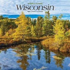 ACCESS EPUB 📙 Wisconsin Wild & Scenic | 2023 12 x 24 Inch Monthly Square Wall Calend