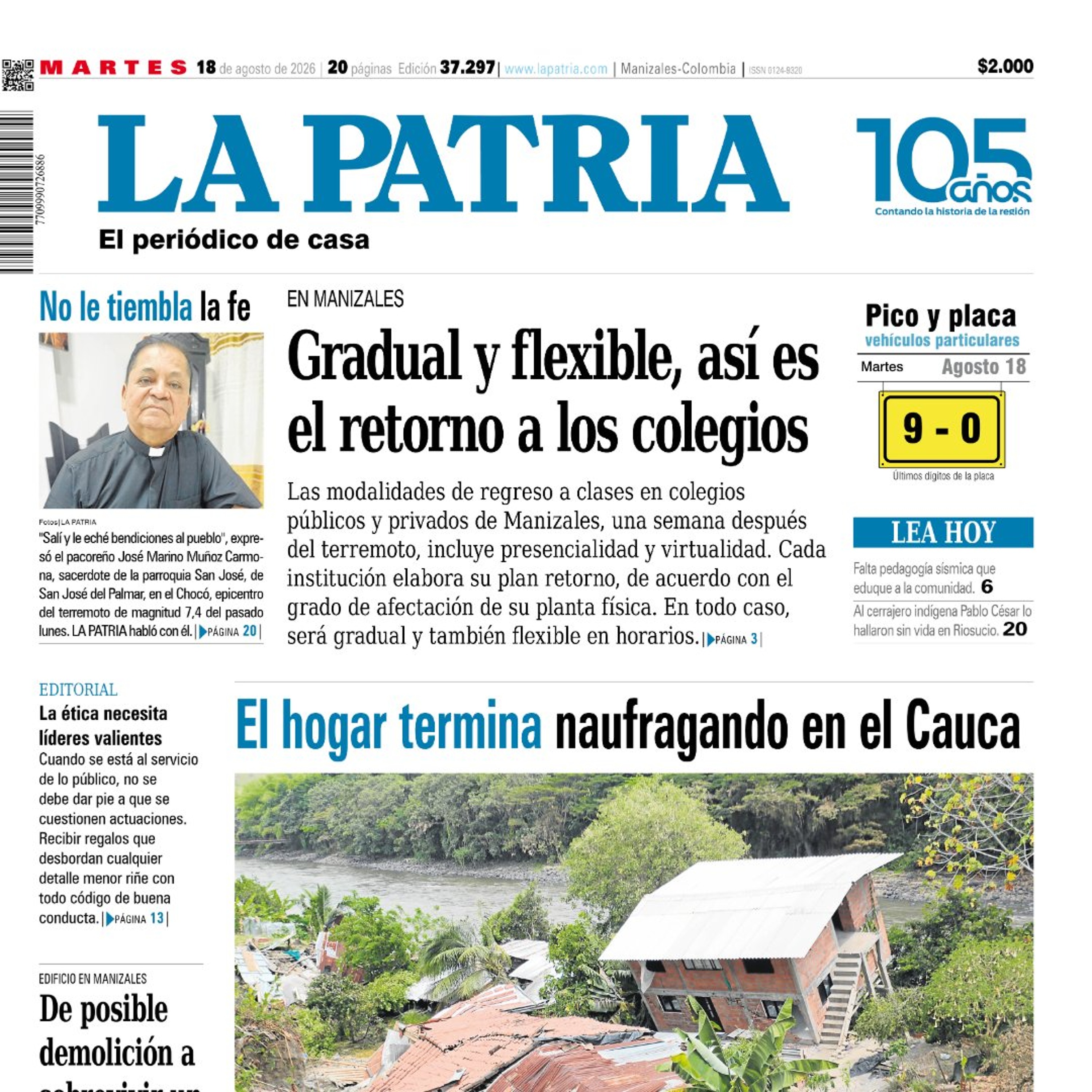 Informativo de la mañana - 18 de agosto episode artwork