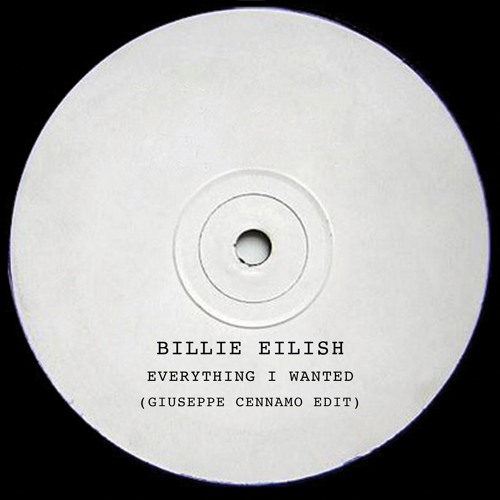 Billie Eilish - Everything I Wanted (Giuseppe Cennamo edit)
