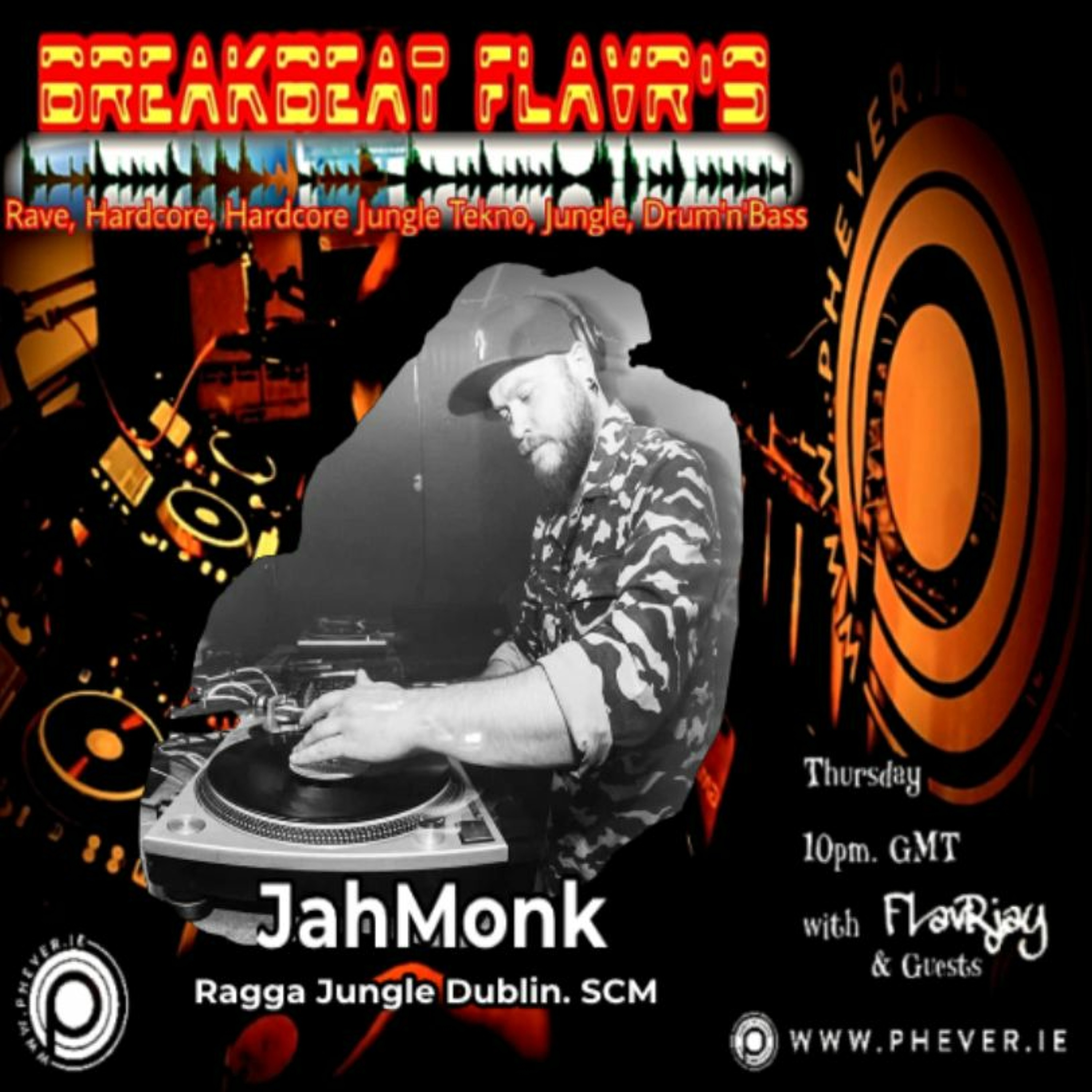 BreakBeat FLavR's with FLavRjay and my guest JahMonk. 2022-9-15 episode artwork
