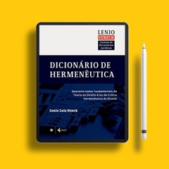 Dicionário de Hermenêutica (Coleção de Dicionários Jurídicos) (Portuguese Edition). Without Cos