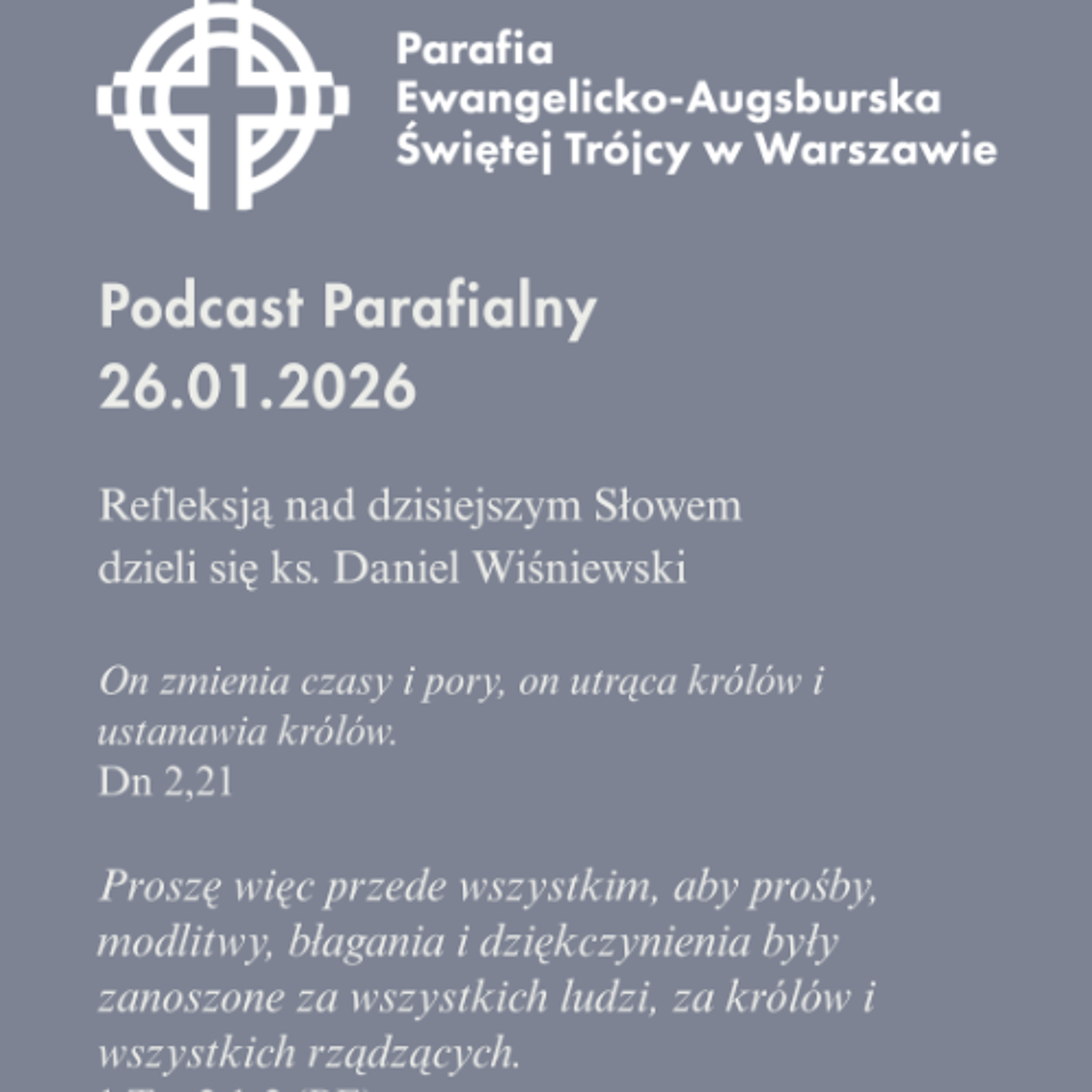 Poranek ze Słowem na 26 stycznia 2026 episode artwork