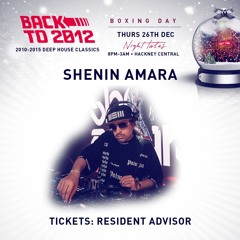 Shenin Amara LIVE SET #BackTo2012 26/12/24 @ Night Tales