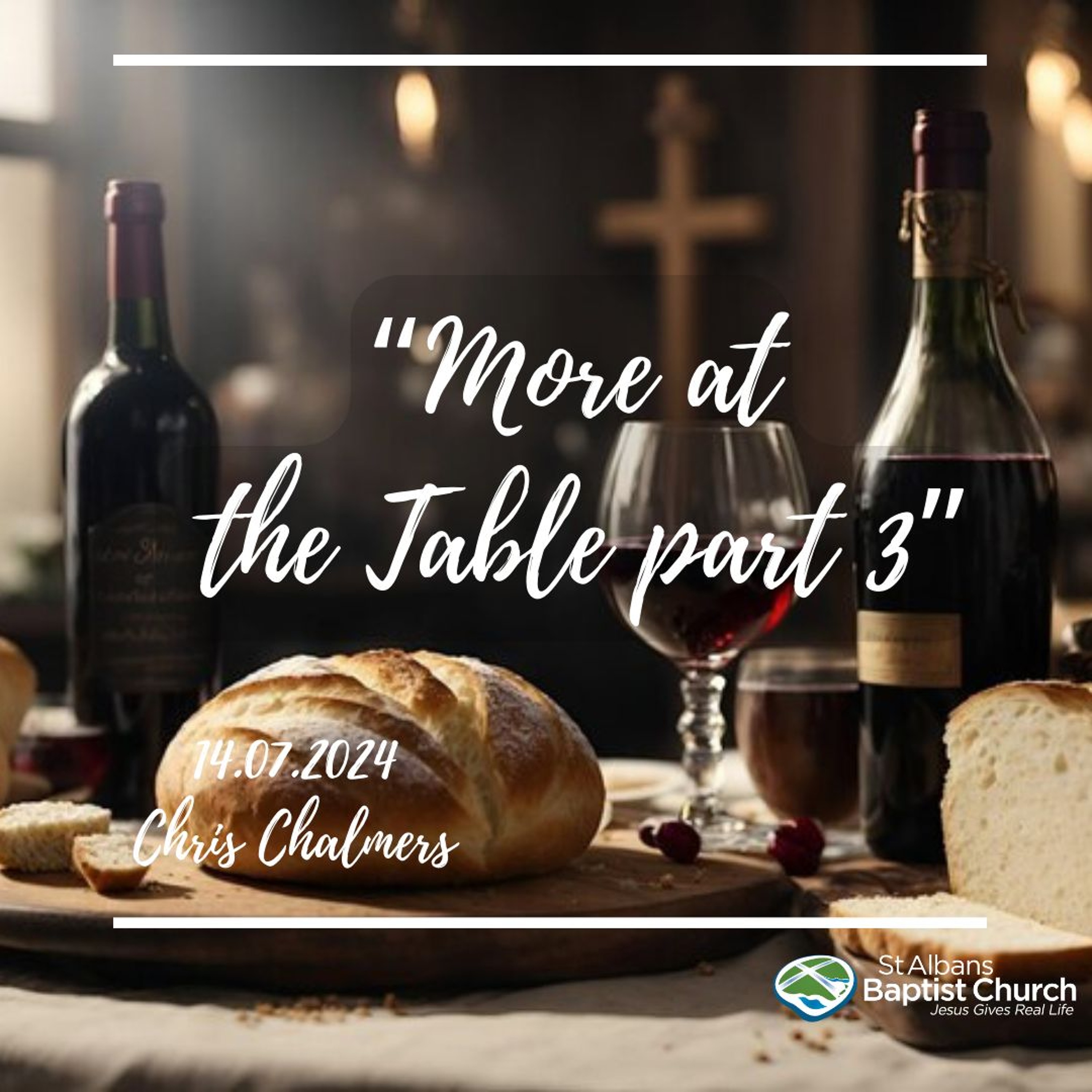 14.07.2024 - Chris Chalmers - More at the Table part 3 episode artwork