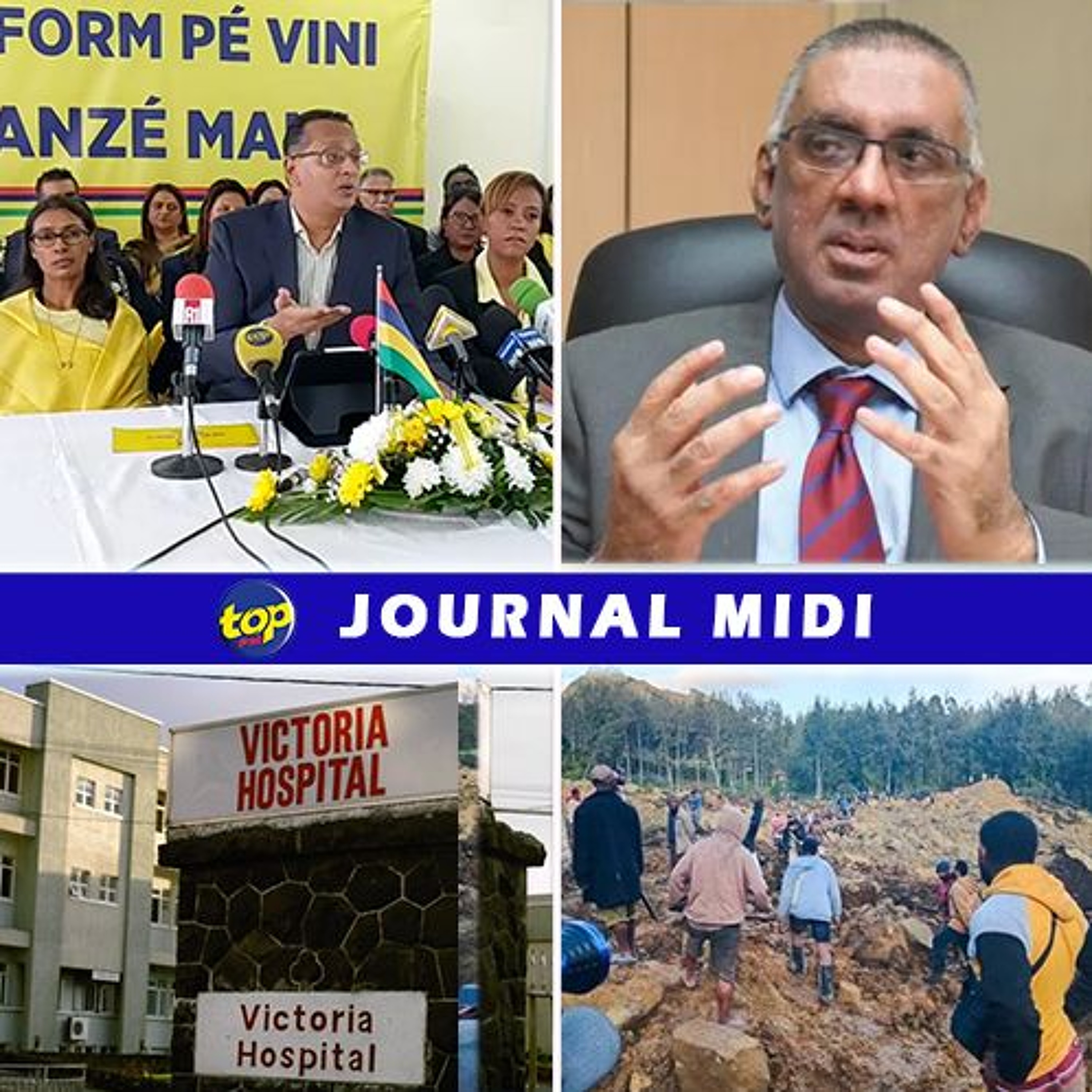 Le journal de midi de ce vendredi 24 mai 2024