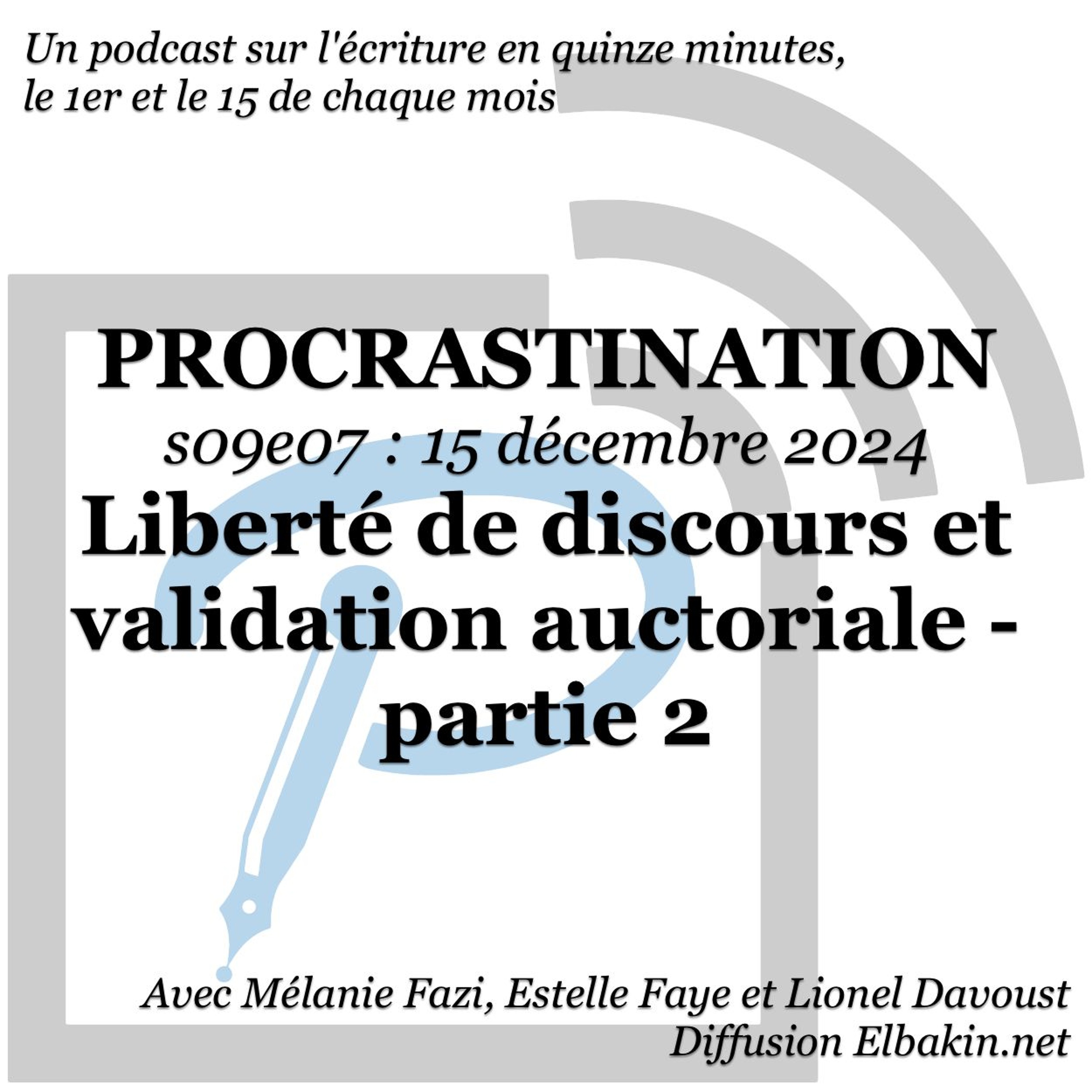 Procrastination, pour procrastiner utile sur son écriture
