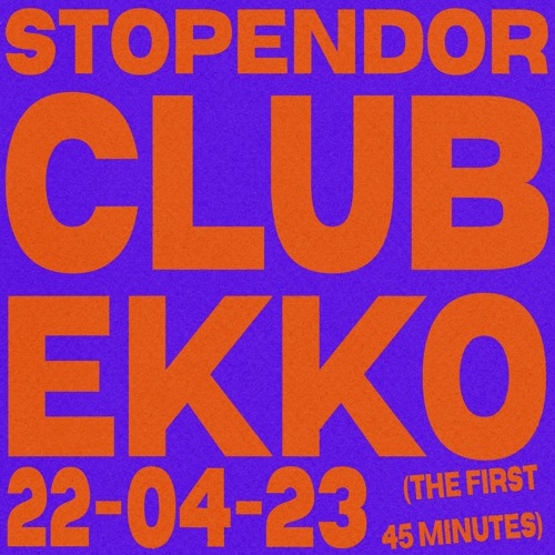 stopendor Radio/Club Mixes