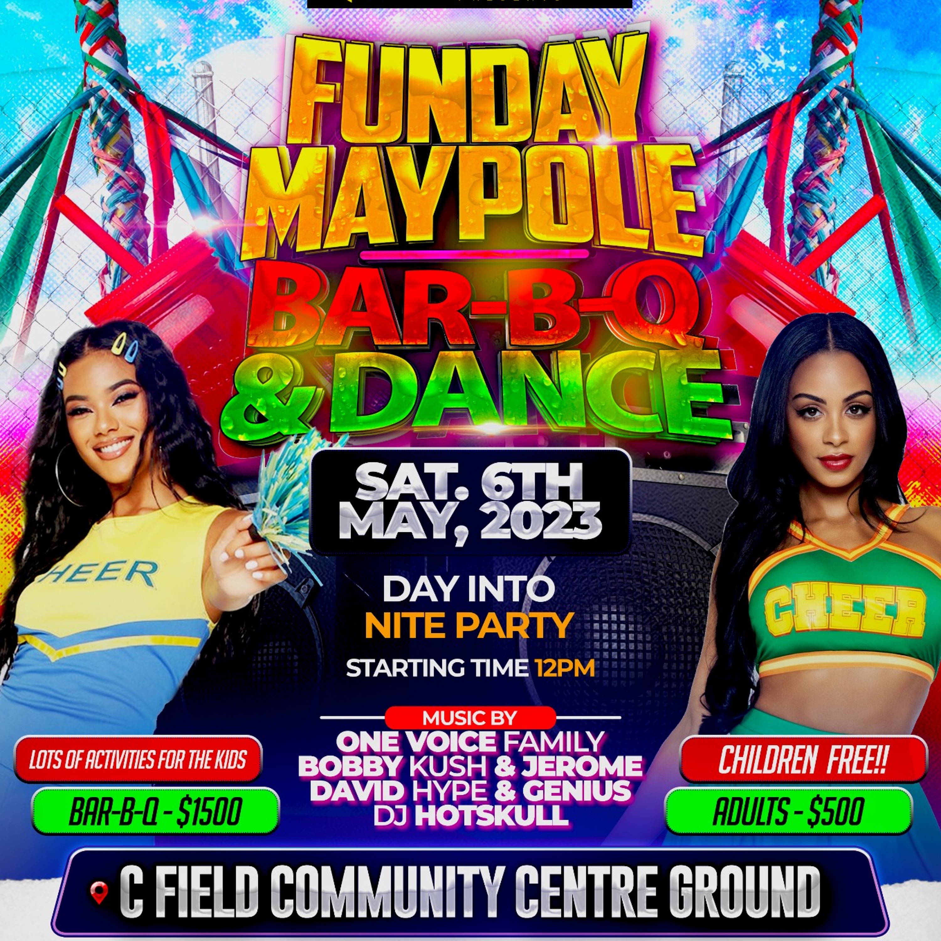 SOPHIA MAYPOLE & FUNDAY AND DANCE Selector Andre x Damion