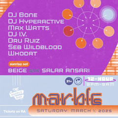 DJ Hyperactive @ The Marble Bar 03/01/25