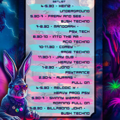BUSH THUMPER 1.0 - EASTER 2025 | Psytrance mix - JONO