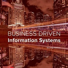 VIEW [PDF EBOOK EPUB KINDLE] Business Driven Information Systems by  Paige Baltzan 💌