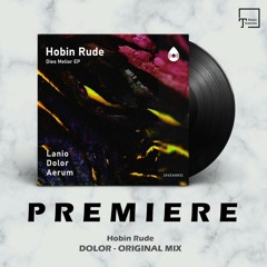 PREMIERE: Hobin Rude - Dolor (Original Mix) [SUZA RECORDS]