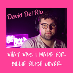 What Was I Made For COVER David Del Rio - Billie Eilish