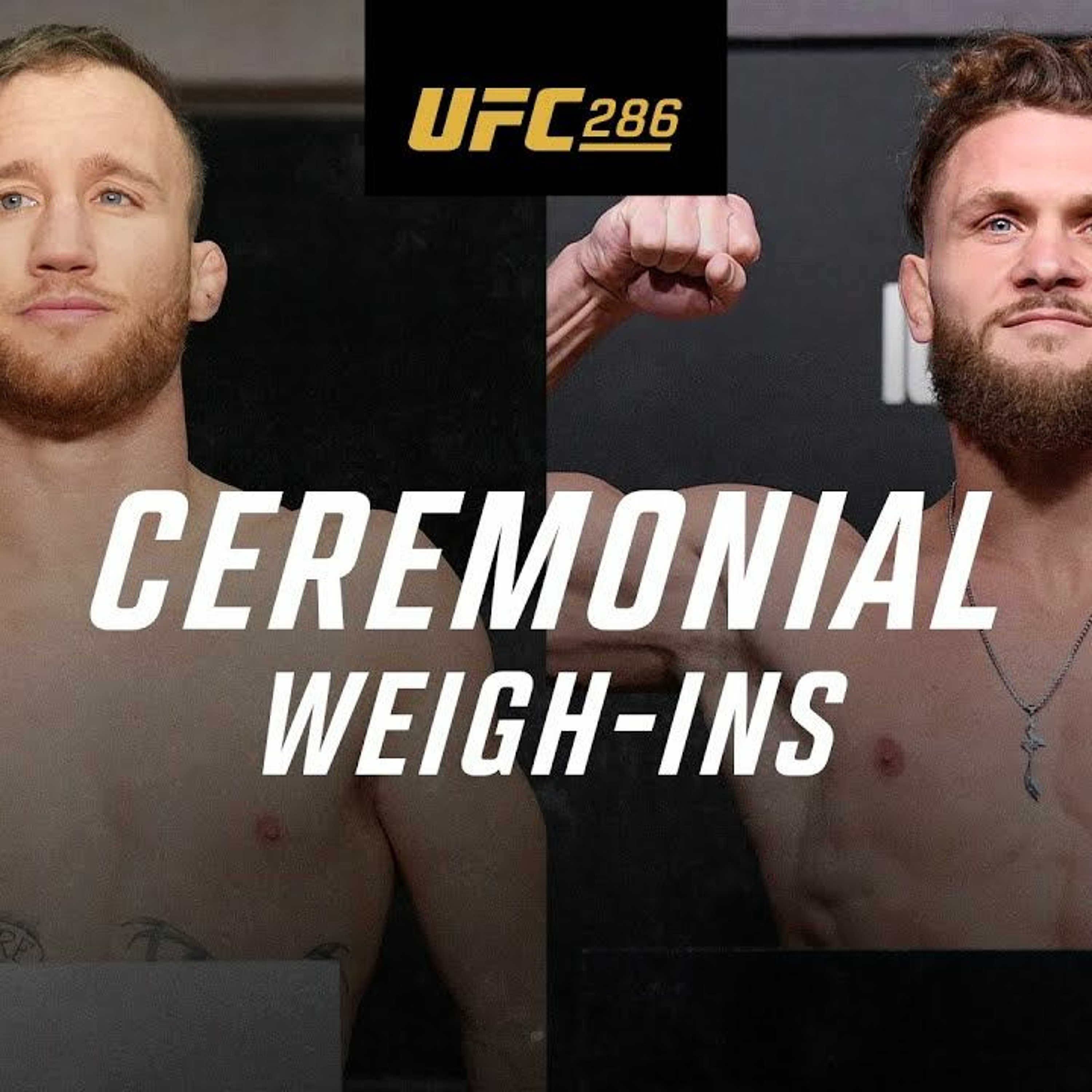UFC 286: Ceremonial Weigh-In (AMP'd) |#UFC #UFC286 #MMA episode artwork