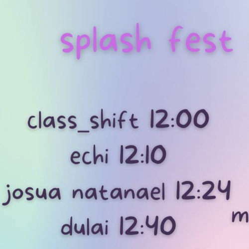 SPLASHFEST 2022 FULL SET