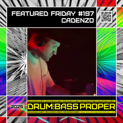 FEATURED FRIDAY #197 ***CADENZO***