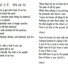 An Honest Man - a song written and recorded by Adam Roberts