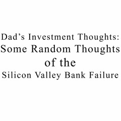 Heah Peng Hong | Some Random Thoughts of the Silicon Valley Bank Failure | #podSessions 7