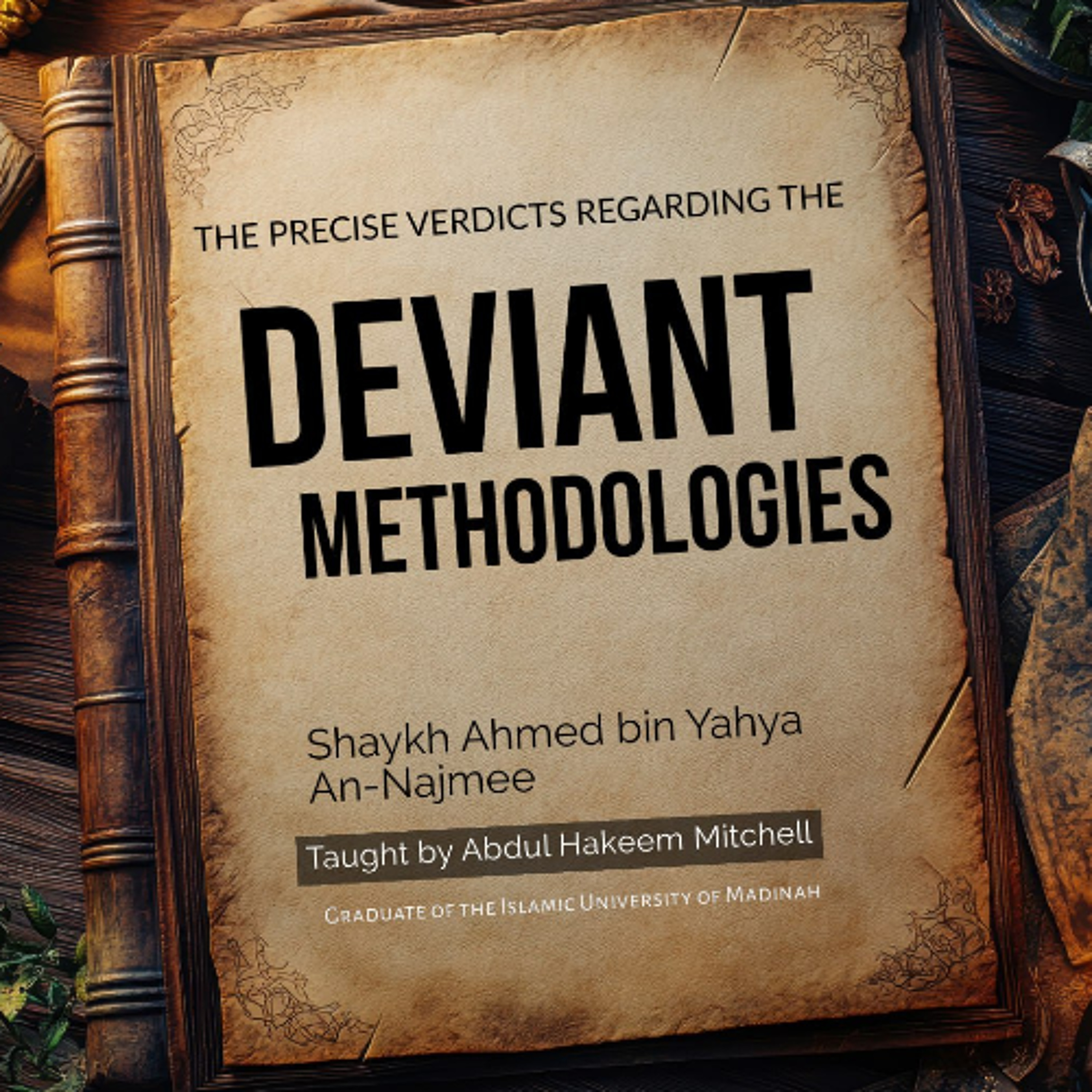 07- Precise Verdicts Regarding Deviant Methodologies | Ustadh Abdul Hakeem Mitchell episode artwork