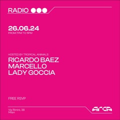 Arca Radio x Tropical Animals: Lady Goccia