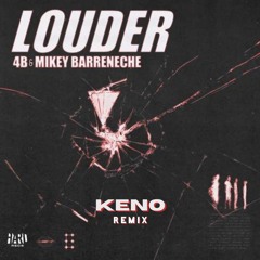4B X Mikey Barreneche - LOUDER (KENO RMX) FREE DL