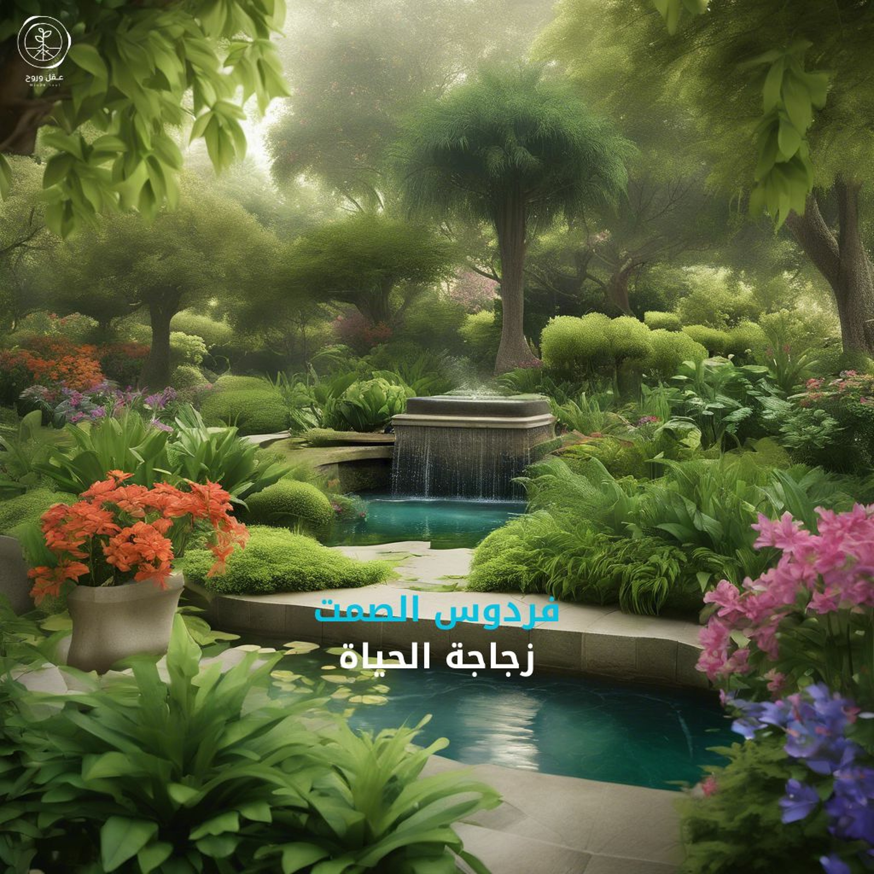 فردوس الصمت #زجاجة_الحياة
