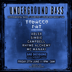 UNDERGROUND BASS - 27th June '25