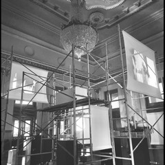 Instalación sonora Bailar el propio tiempo, trabajo con el archivo de Teresa Trujillo. Teatro Solís