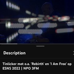Tinlicker met o.a. Rebirth en ESNS 2022 NPO 3FM