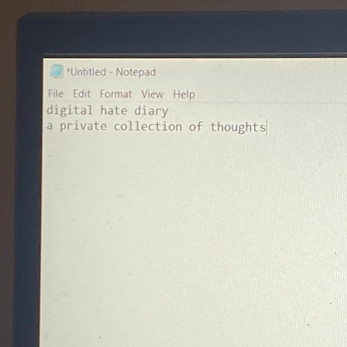 7 reasons why you hate yourself